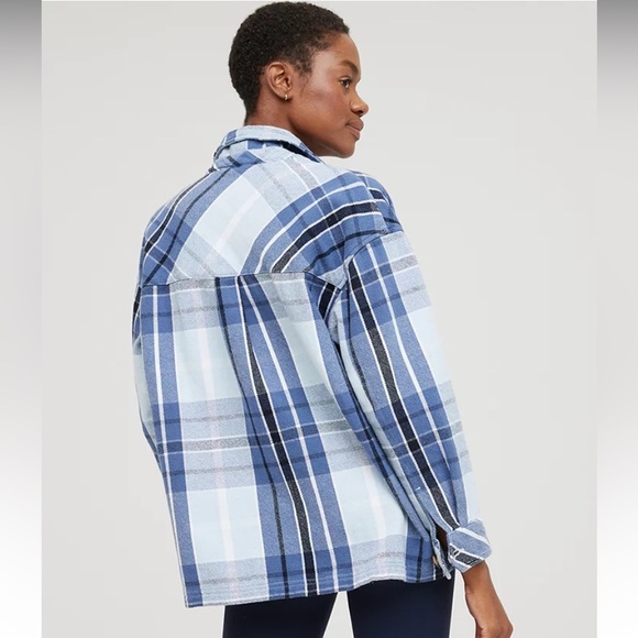 Offline by Aerie Flannel Shacket - Picture 2 of 12